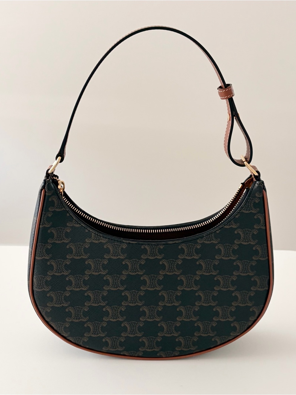 Celine Ava Bag - Triomphe Canvas - Picture 10 of 13